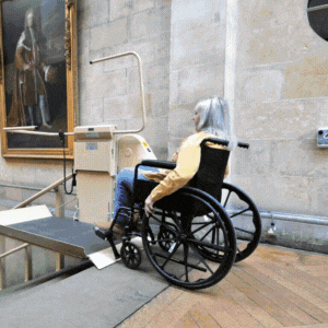 Wheelchair lift GIF